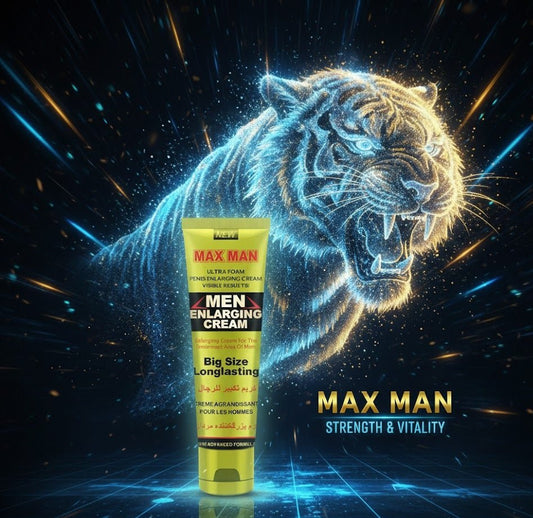 MAX MAN - Ultra Foam Men Enlarging Cream
